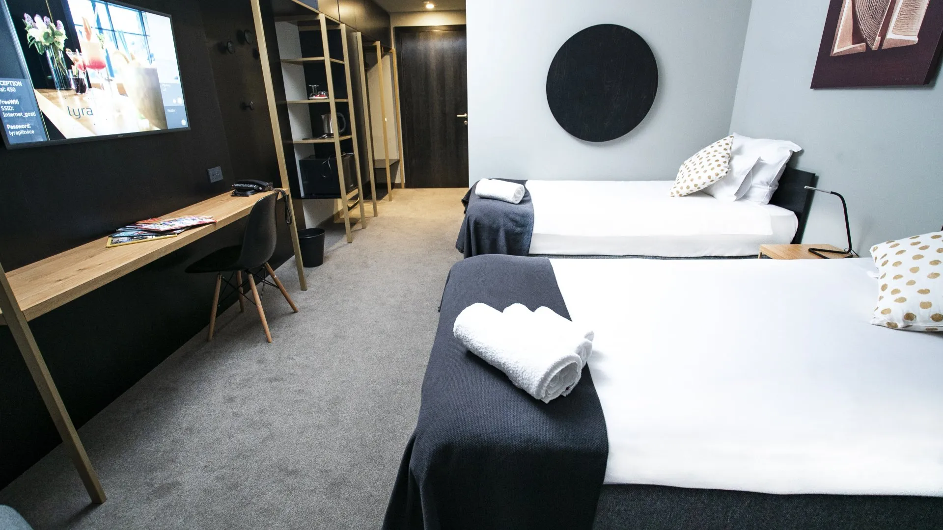Comfort room bedroom in Hotel Lyra Plitvice